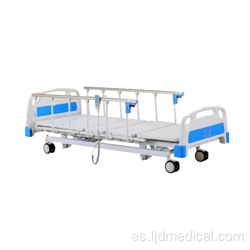 Cama de hospital de enfermería manual eléctrica 3 funciones